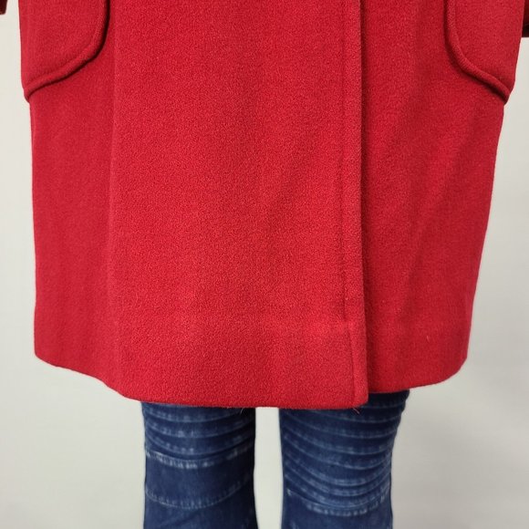 Vintage Eaton Red Wool Jacket Size L - Picture 5 of 11